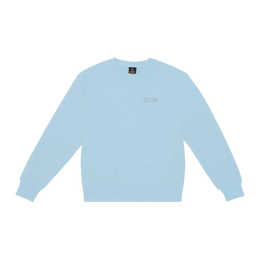 CLOT SIDE LOGO BABY BLUE SWEATER - Image 2