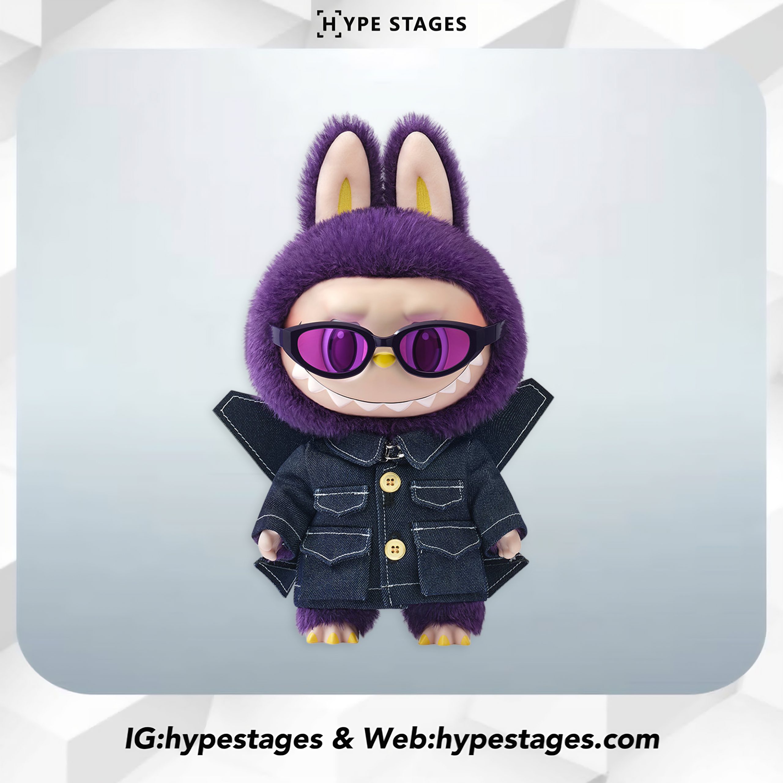 LABUBU × PRONOUNCE WINGS OF FANTASY VINYL PLUSH DOLL – PRE ORDER 