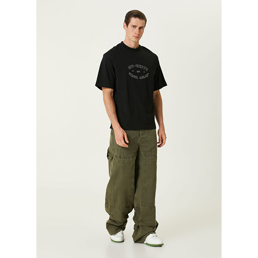 OFFWHITE PRINTED FRONT LOGO TEE - Image 2