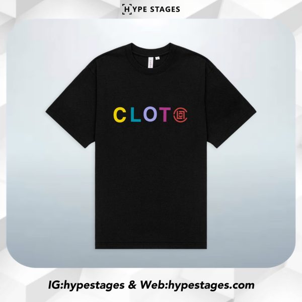 CLOT RAINBOW LOGO TEE