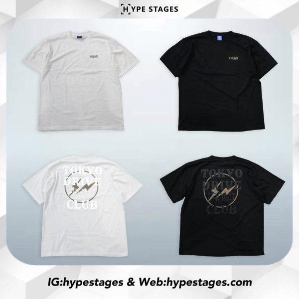 FRAGMENT X TOKYO DRIVE CAR CLUB TEE