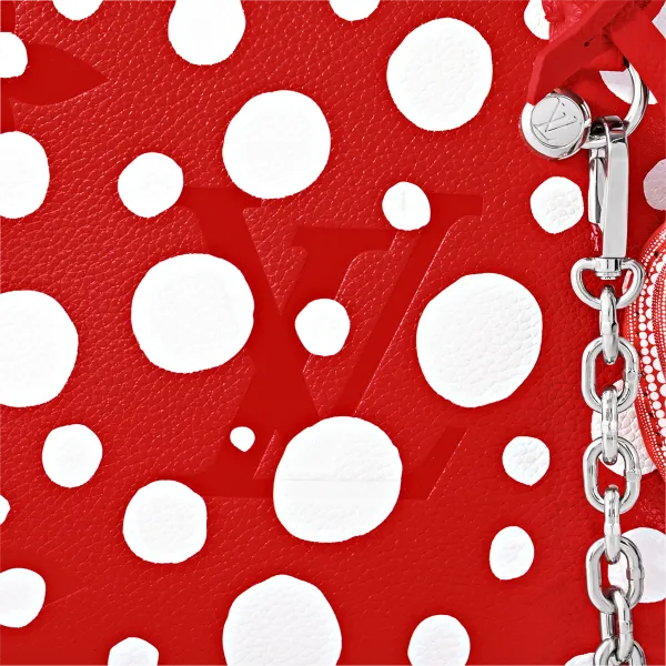 LV X YK POLKADOT SQUARE BAG (M21779) - Image 9