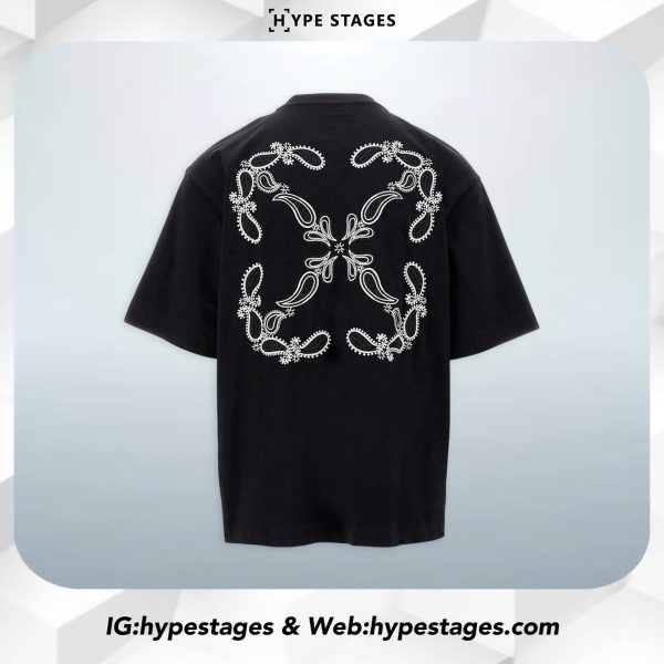 OFFWHITE BANDANA ARROW SKATE TEE