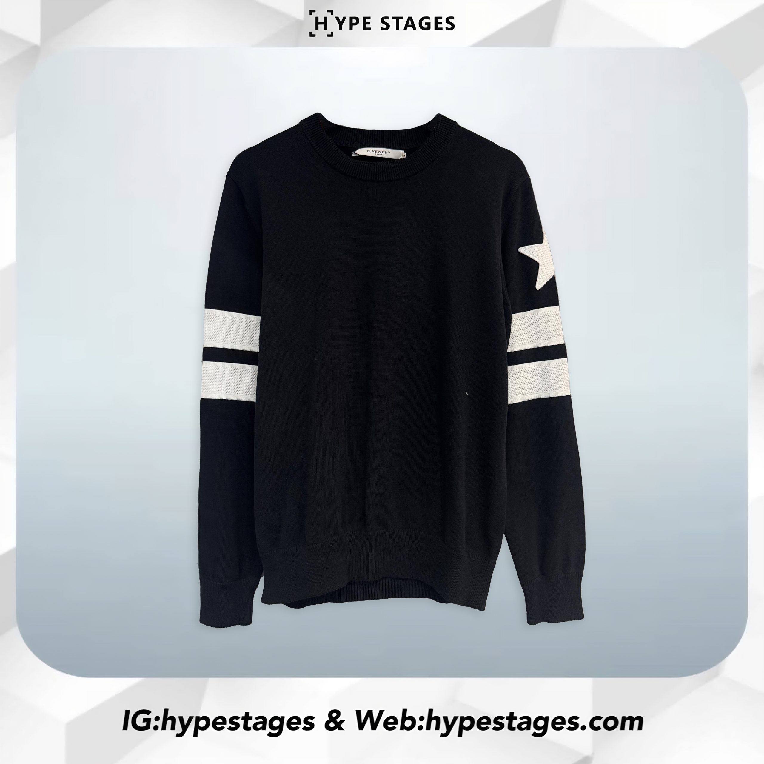 GIVENCHY SIDE STRIPE STWATER - USED