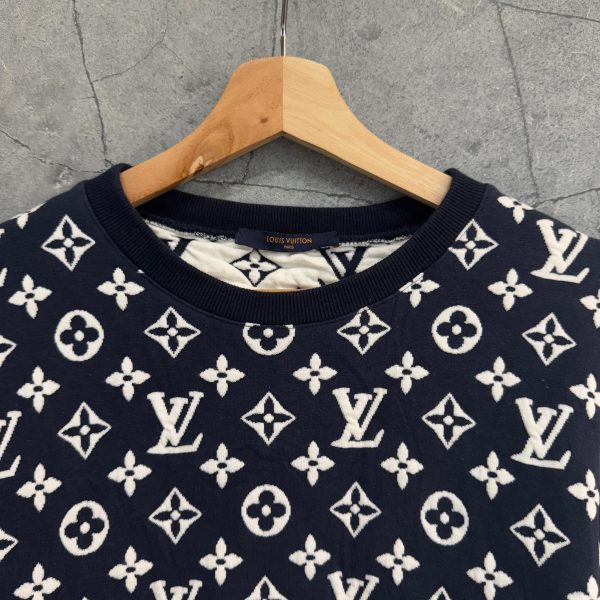 LV MONOGRAM JACQUARD SWEATER - USED - Image 3