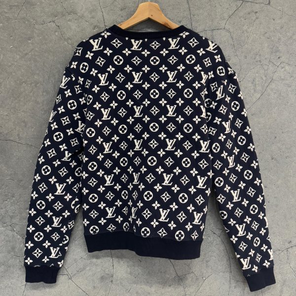 LV MONOGRAM JACQUARD SWEATER - USED - Image 4