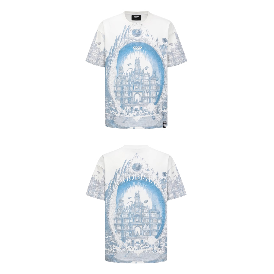 GOODBRAND CASTLE GRAPHIC TEE - Image 2