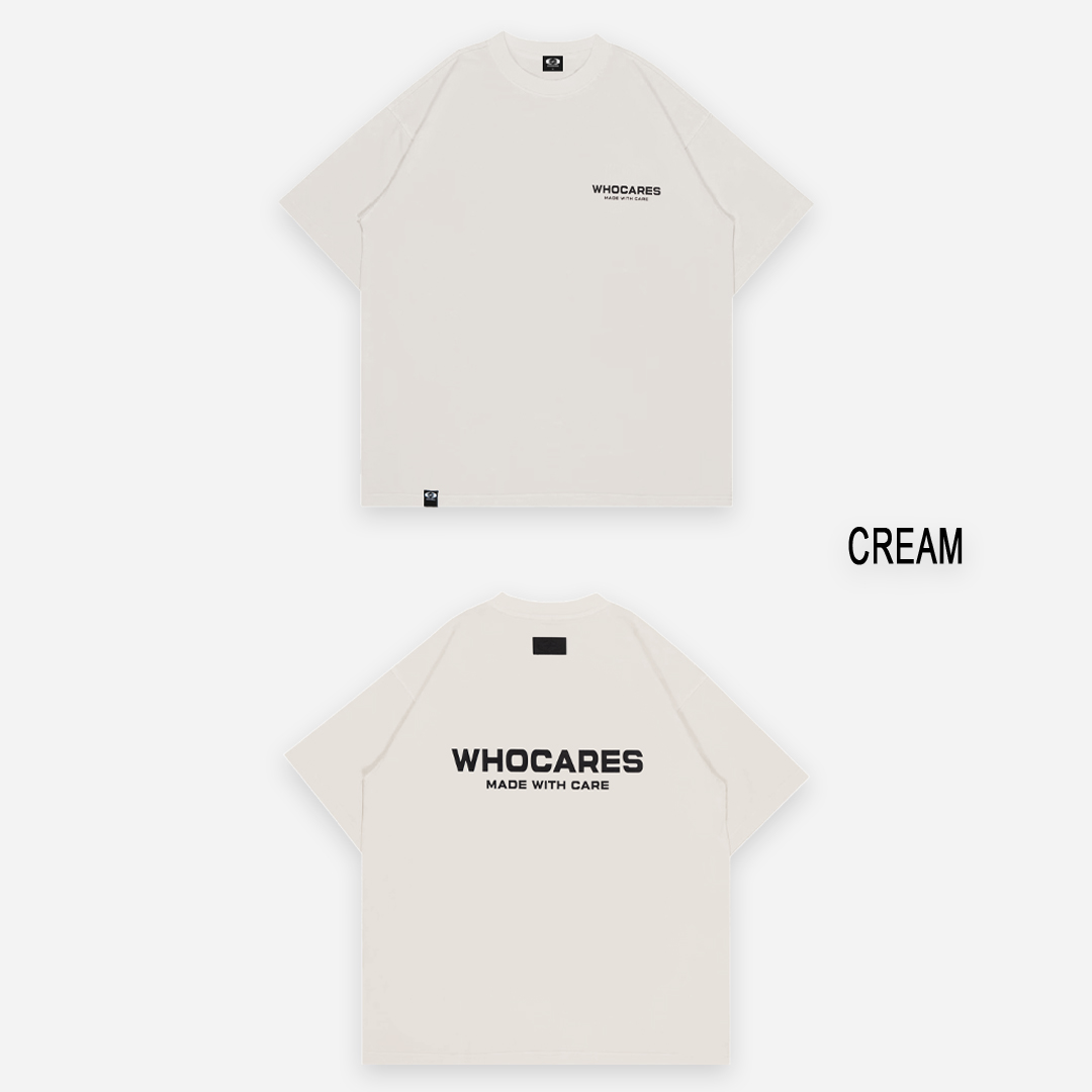 WHOCARES ESSENTIALS LOGO TEE - Image 5