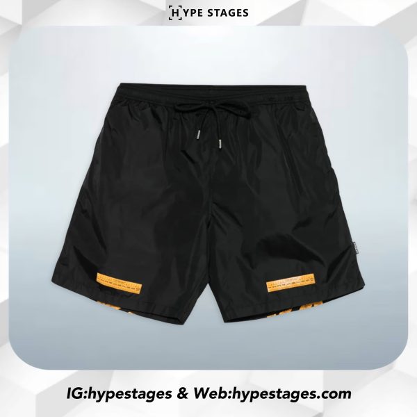 OFFWHITE TAPE SURFER SWIMSHORTS