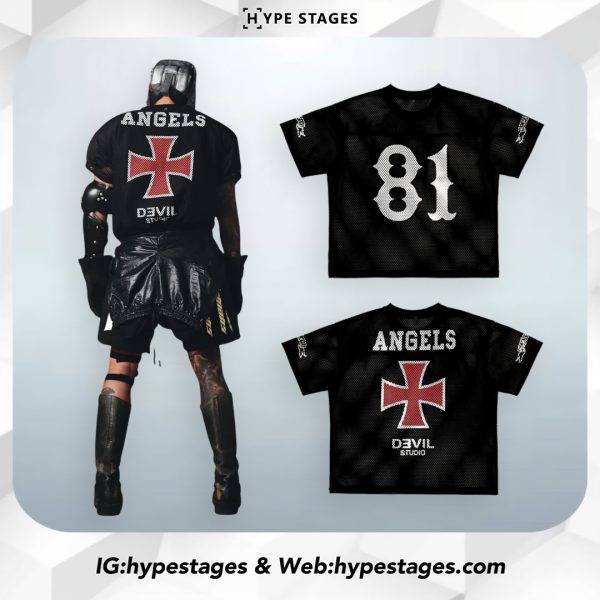 RESERFF 81 CROSS MESH TEE