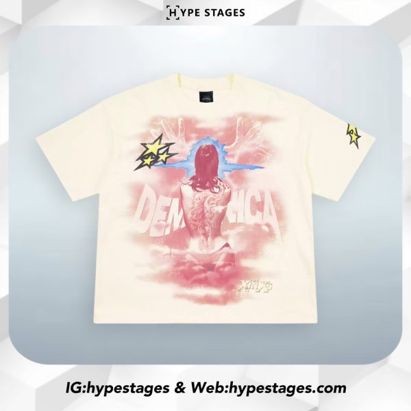 RESERFF GIRL TATTOO GRAPHIC TEE