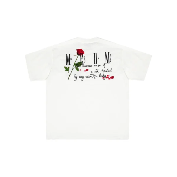 MEDM ROSE BACK LOGO TEE - Image 3