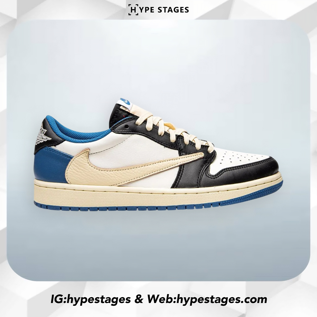 NIKE X TRAVIS SCOTT X FRAGMENT AJ1 LOW