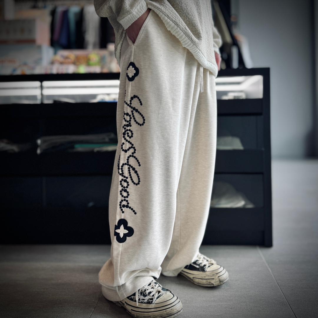 GOODBRAND SIDE PEARL LOGO SWEATPANTS - Image 2