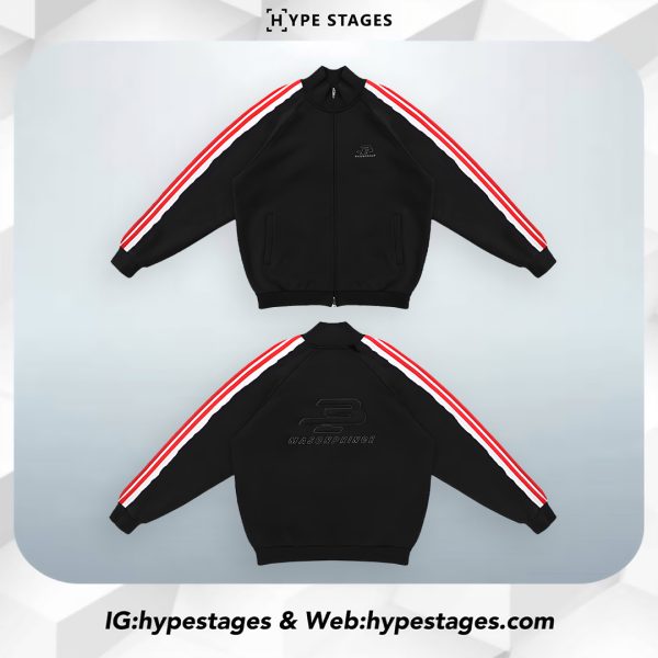 MASONPRINCE QUAD STRIPE TRACK JACKET