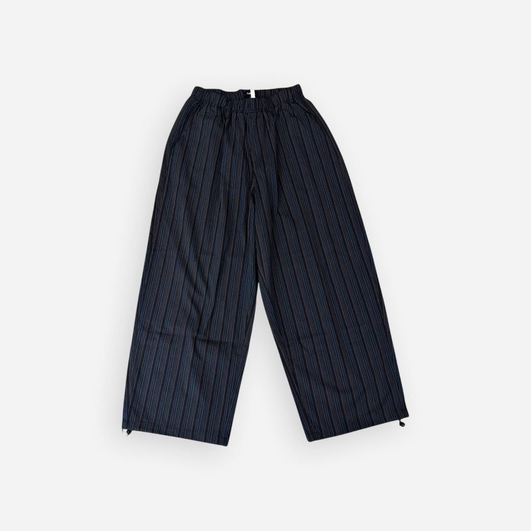 THE 3% BLUE STRIPE DRAWSTRING PANTS - Image 2