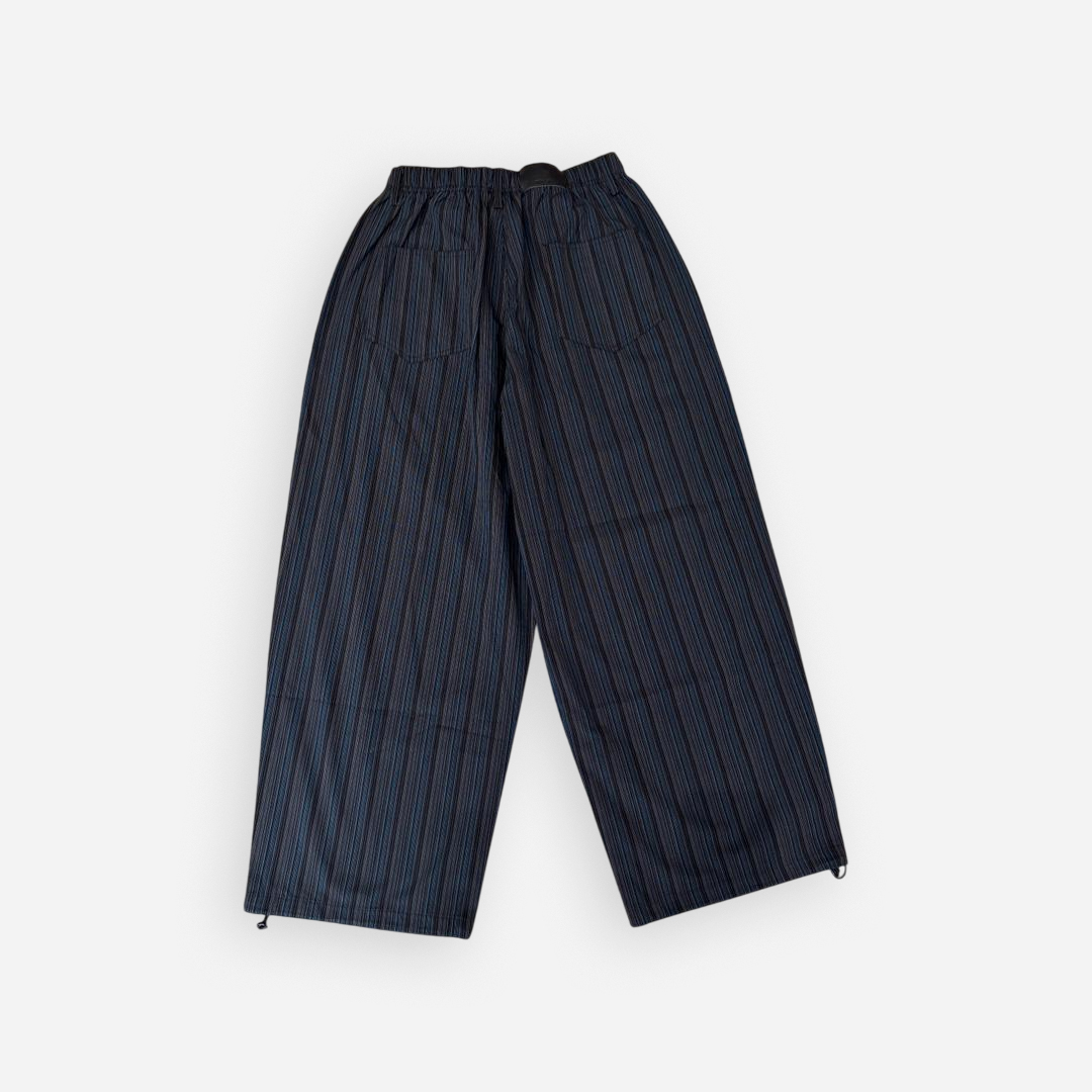 THE 3% BLUE STRIPE DRAWSTRING PANTS - Image 4