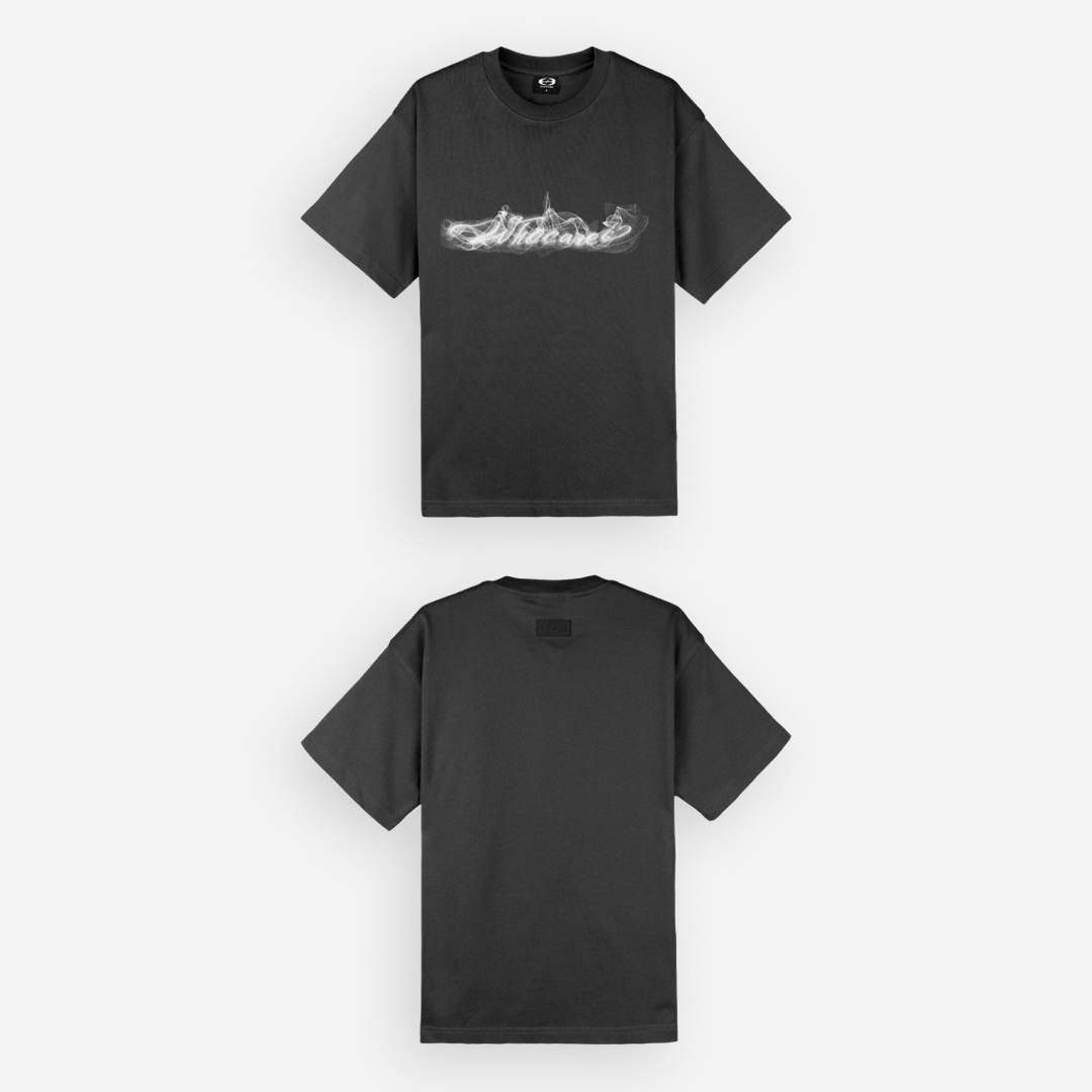 WHOCARES SMOKE LOGO TEE - Image 7