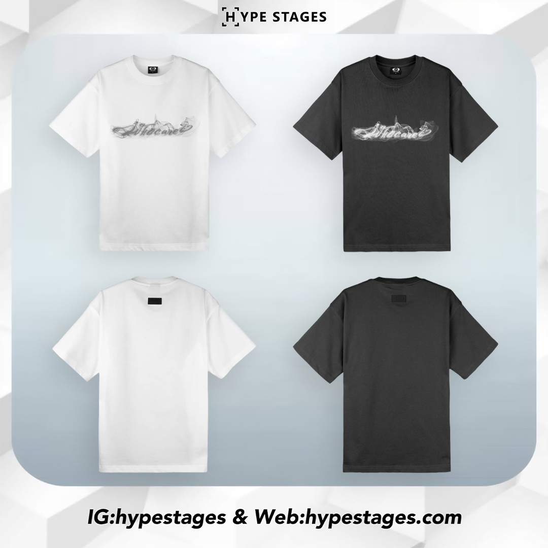 WHOCARES SMOKE LOGO TEE