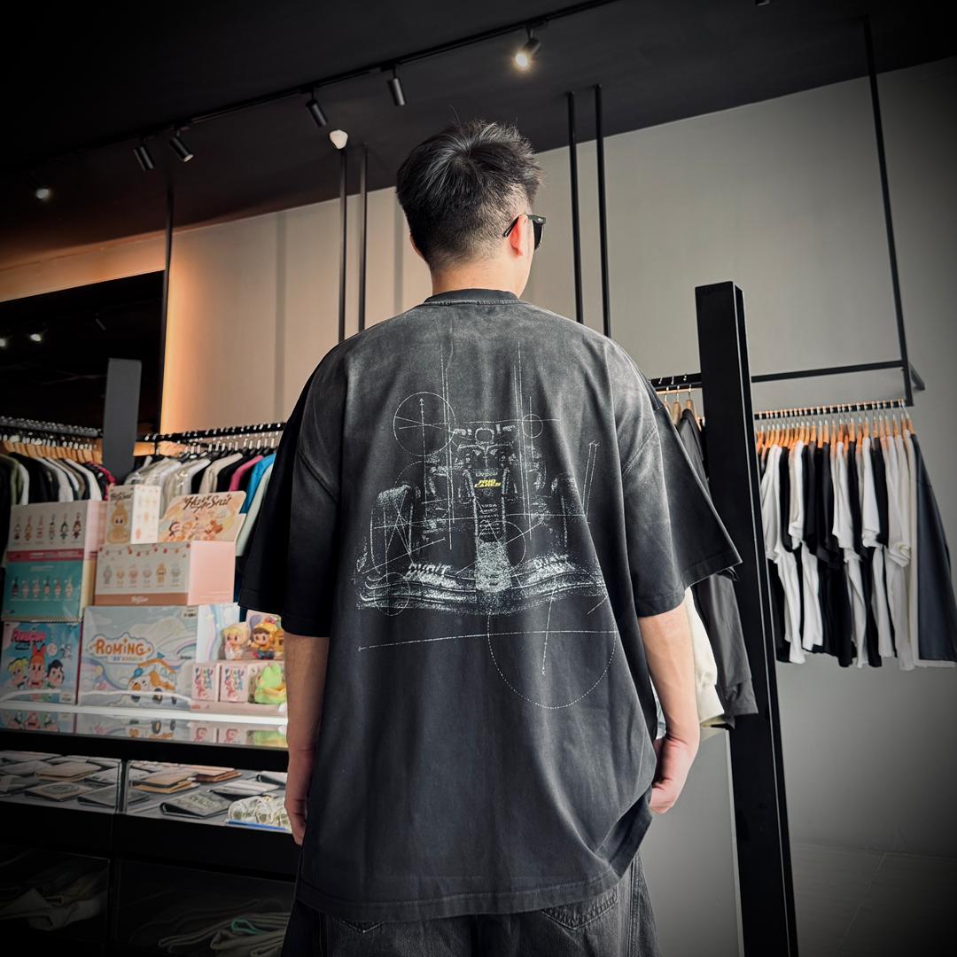 WHOCARES WASHED TURBO MODE TEE - Image 4