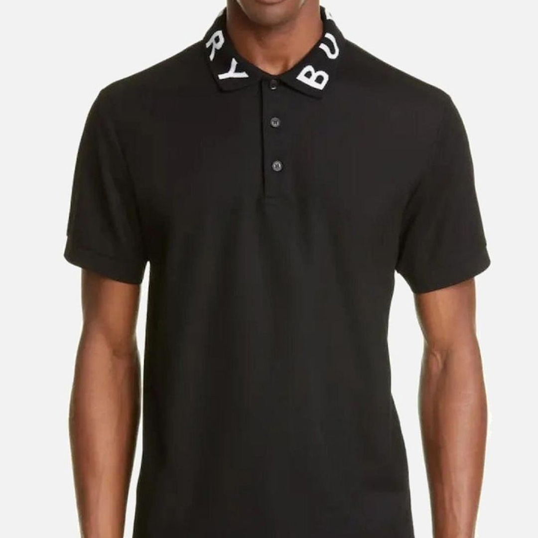 BURBERRY RYLAND COLLAR POLO SHIRT - Image 2