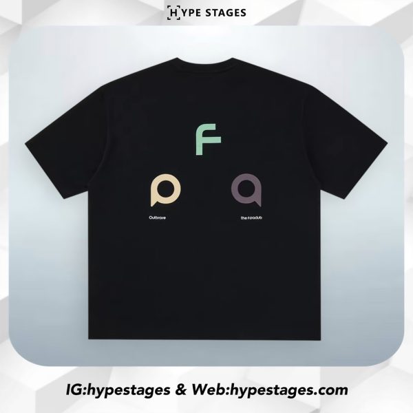 FPA TRICOLOUR BACK LOGO TEE