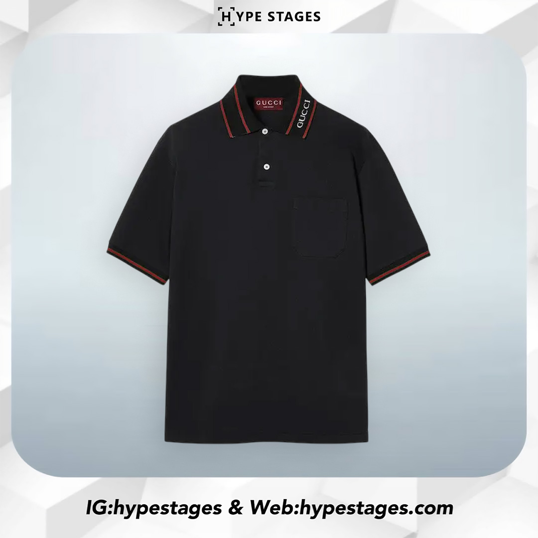 GUCCI COTTON PIQUET POLO SHIRT