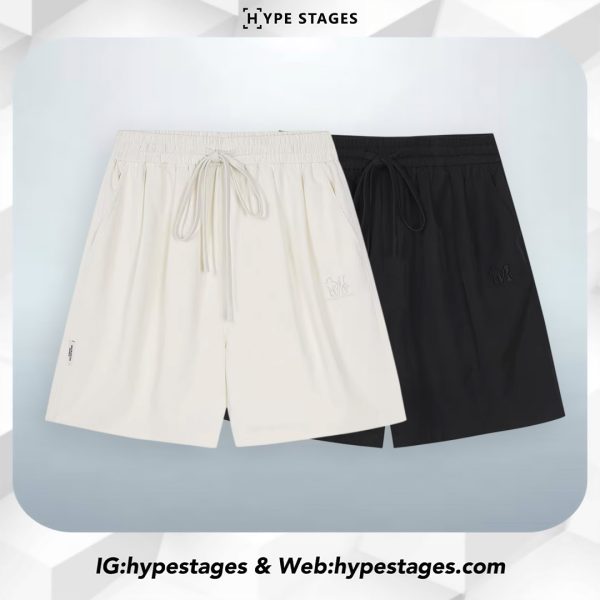 MEDM EMBOSSED LOGO SHORTS
