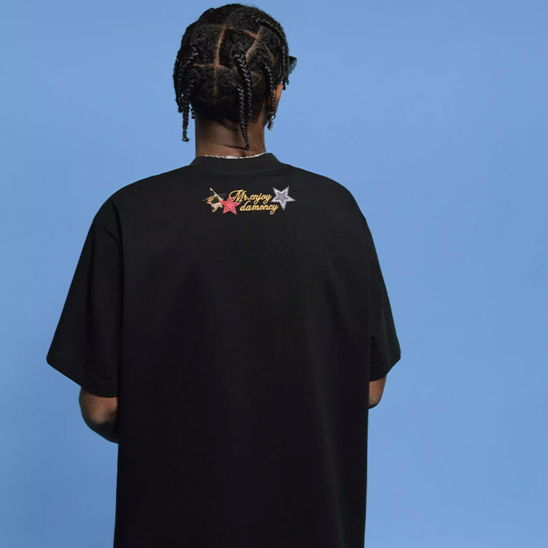 MEDM FURSKIN PATCH LOGO TEE - Image 3