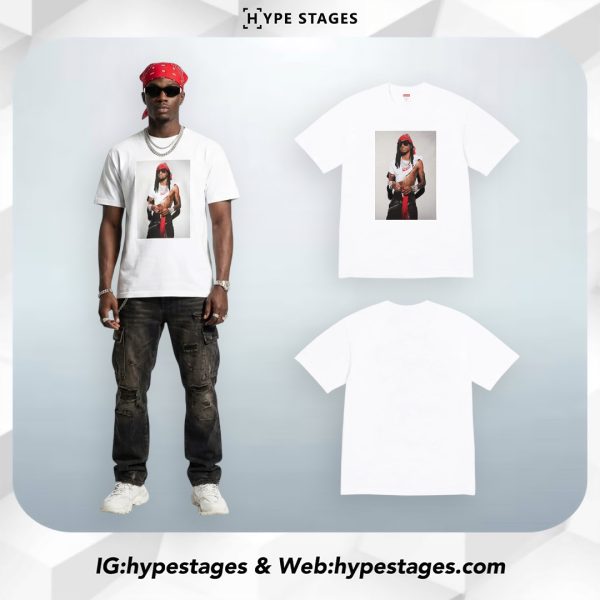 SUPREME PLAYBOI CARTI GRAPHIC TEE