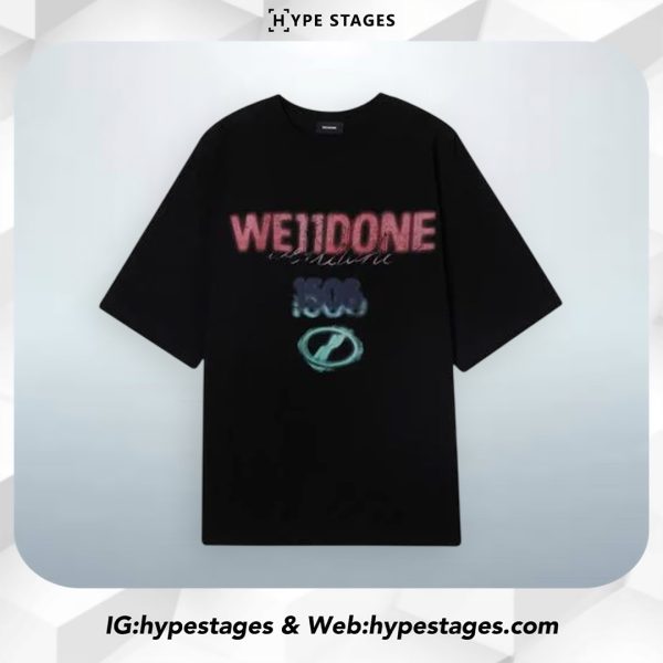 WE11DONE SPRAY 1506 TEE