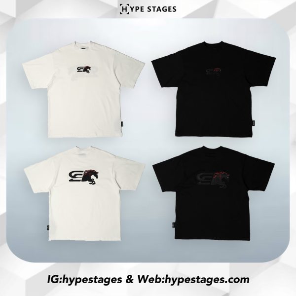 SLOWDOWN LOGO MERGE TEE