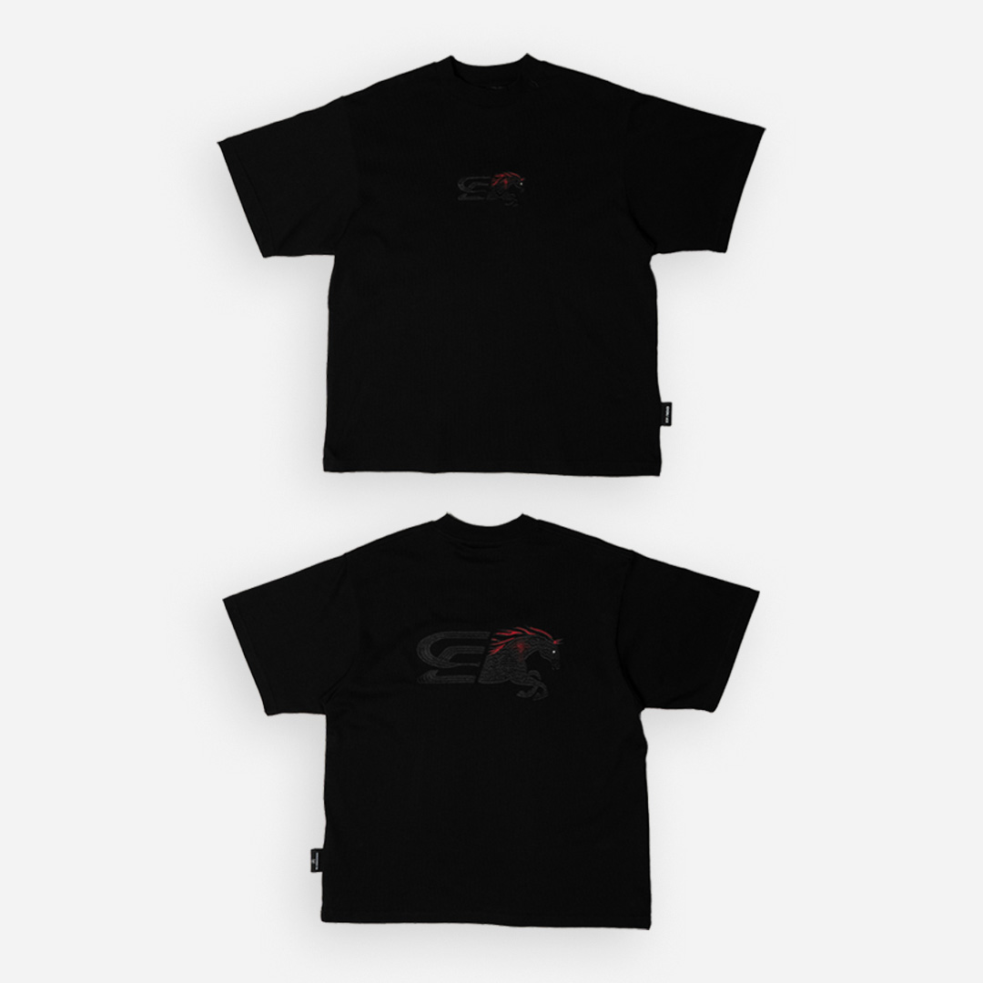 SLOWDOWN LOGO MERGE TEE - Image 3