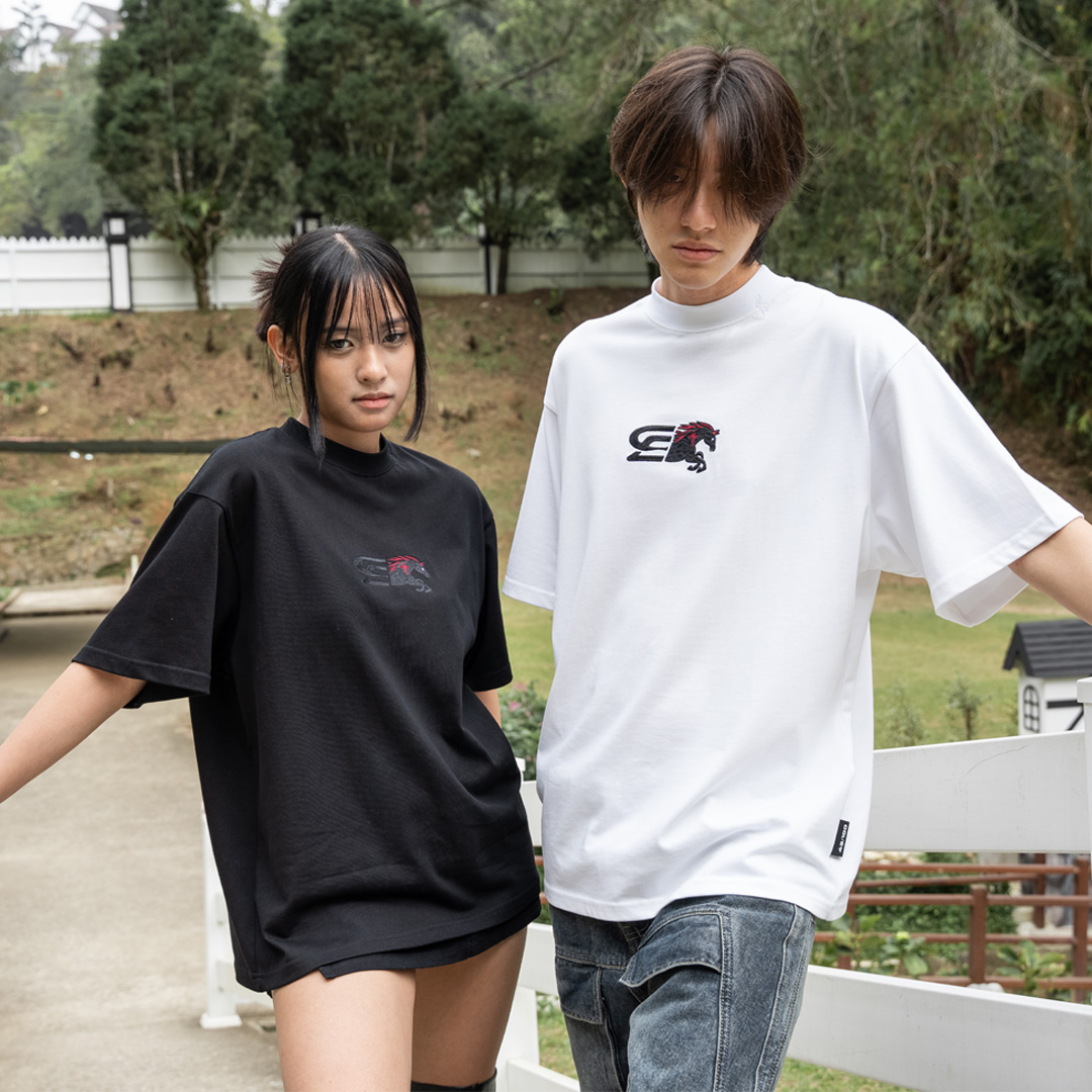 SLOWDOWN LOGO MERGE TEE - Image 2