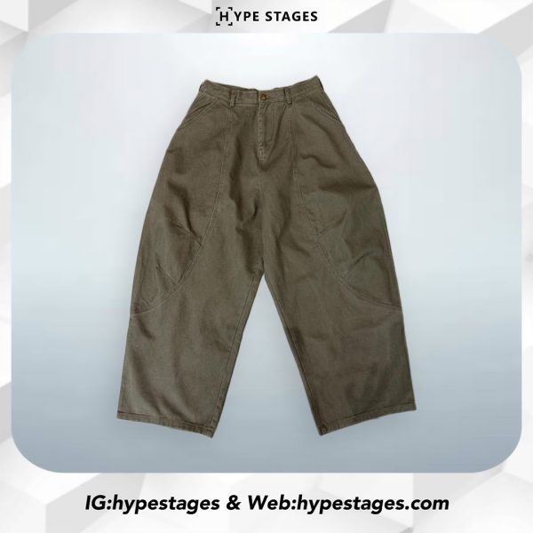 THE 3% CORDUROY VINTAGE WIDE FIT JEANS