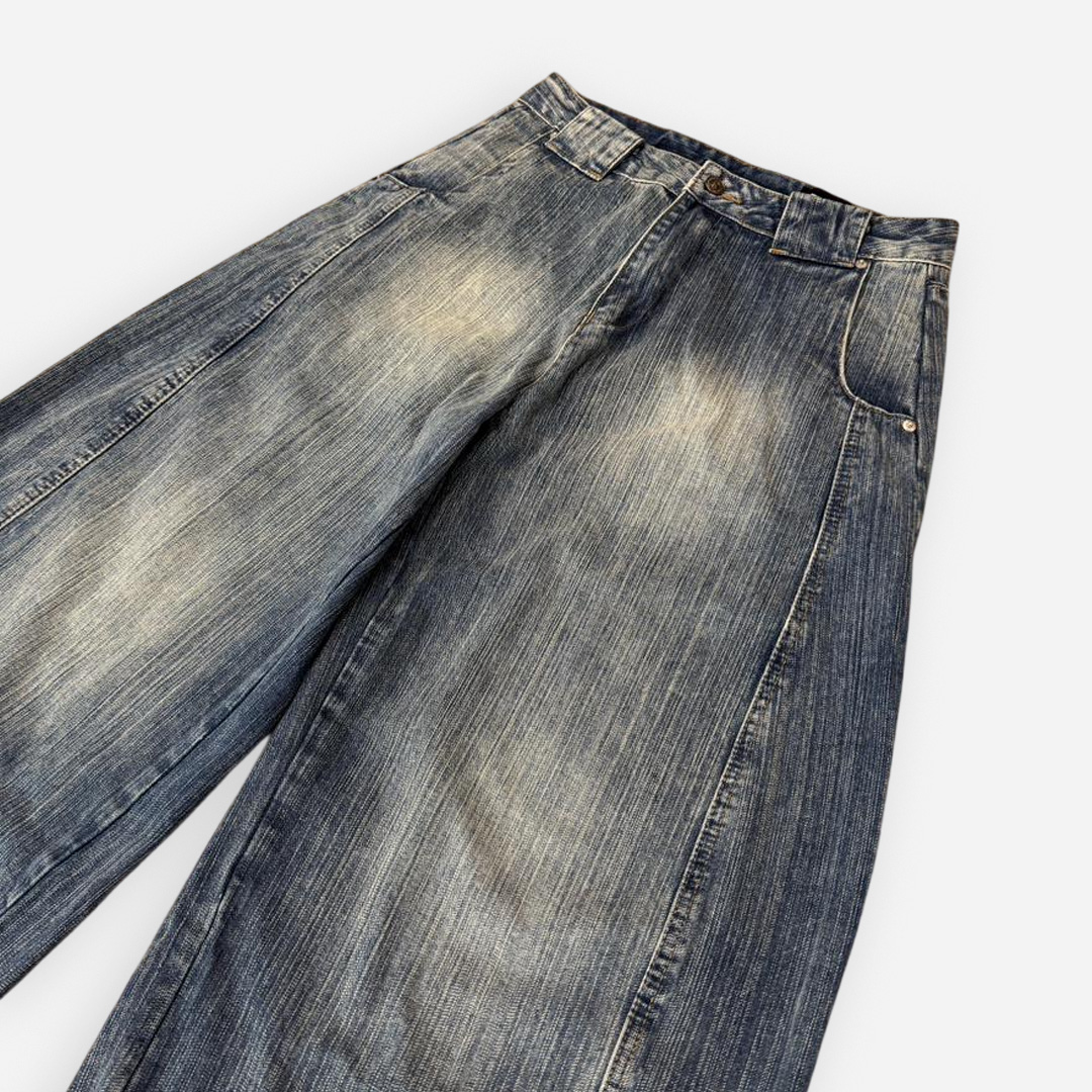 THE 3% STRIPED WIDE FIT JEANS - Image 4