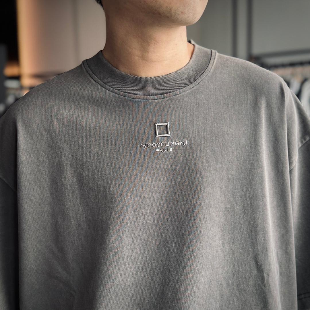 WOOYOUNGMI VINTAGE DYED TEE - Image 4