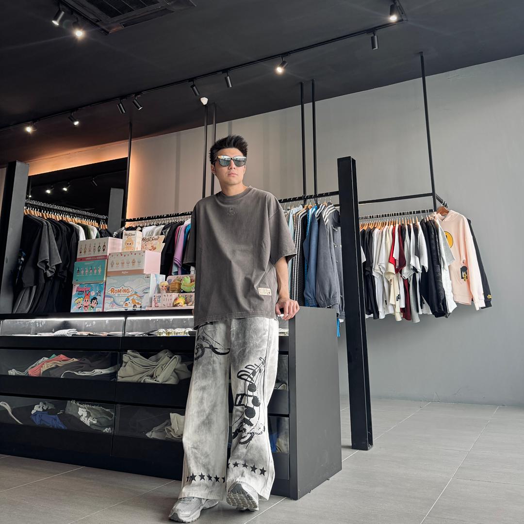 WOOYOUNGMI VINTAGE DYED TEE - Image 2