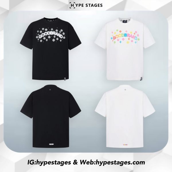 GOODBRAND GLOWING FOAM LOGO TEE