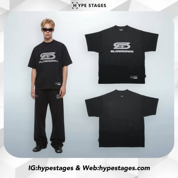 SLOWDOWN ATHELETIC LOGO TEE