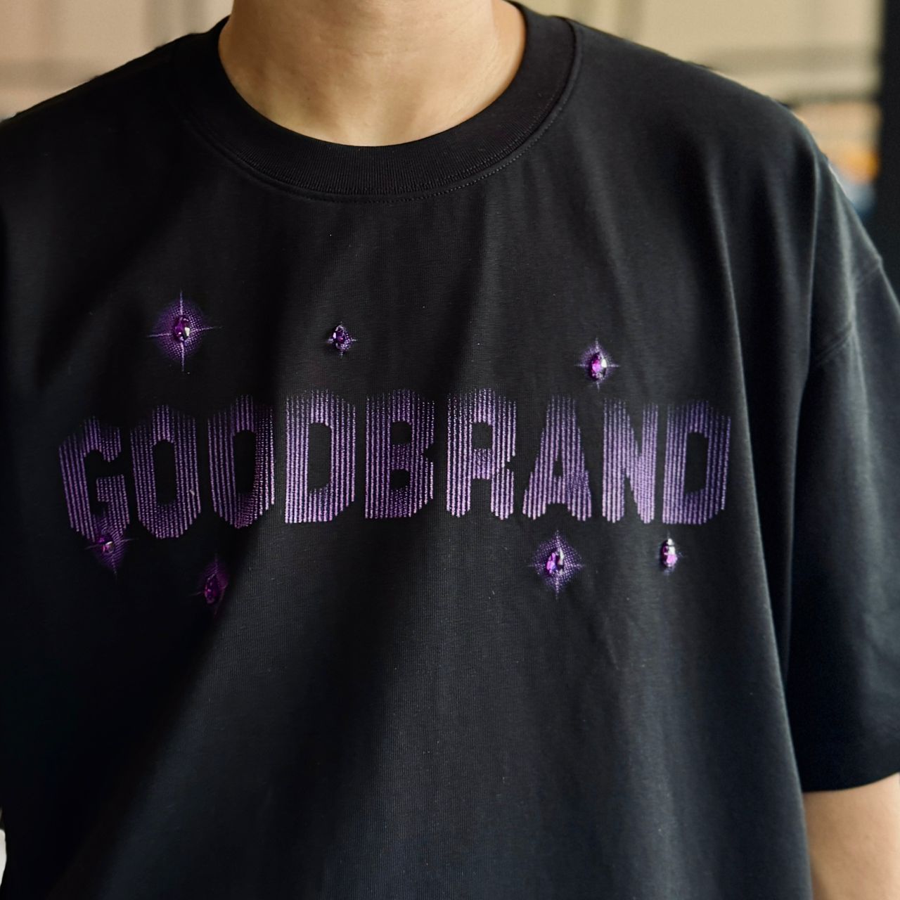 GOODBRAND PURPLE METEORITE TEE - Image 3