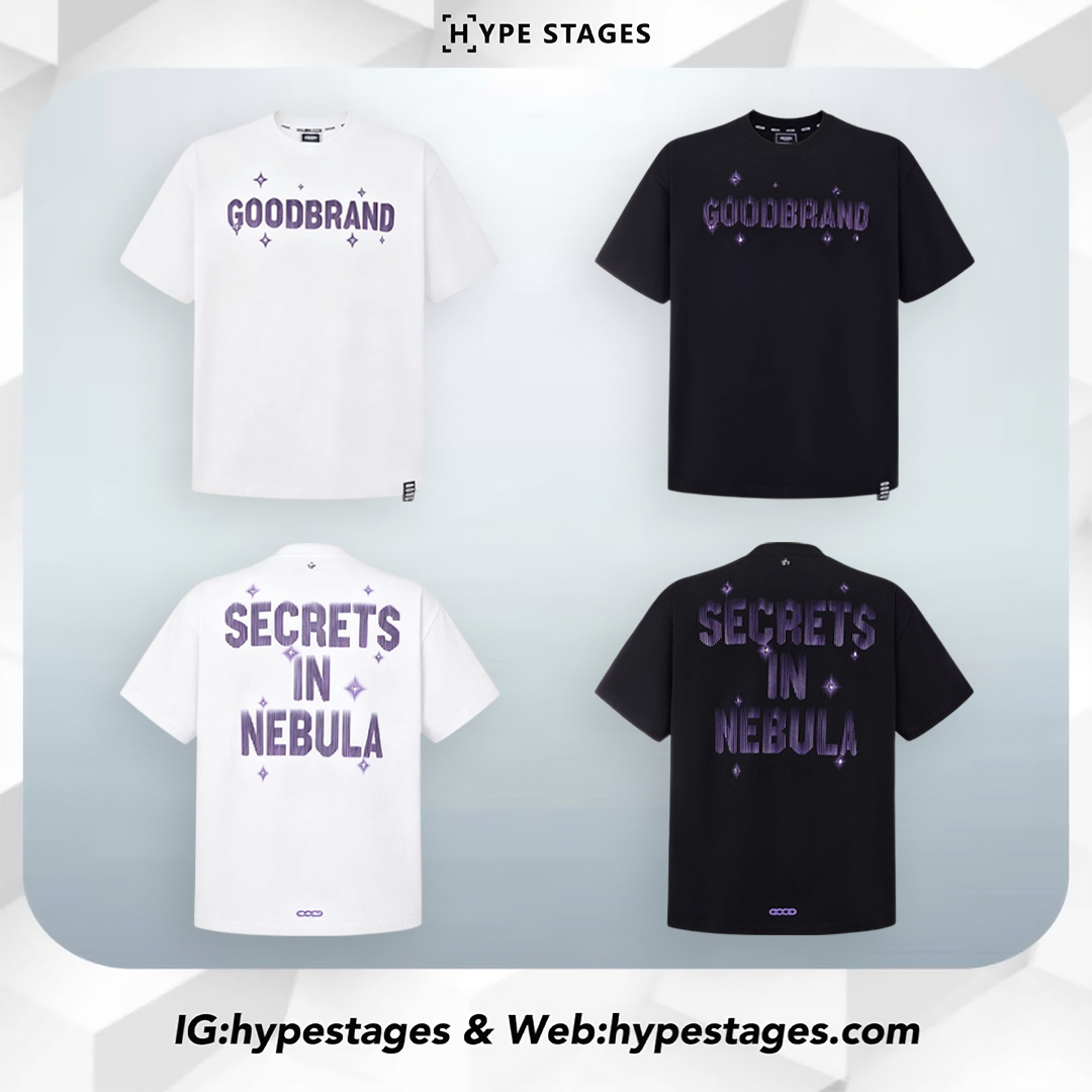 GOODBRAND PURPLE METEORITE TEE