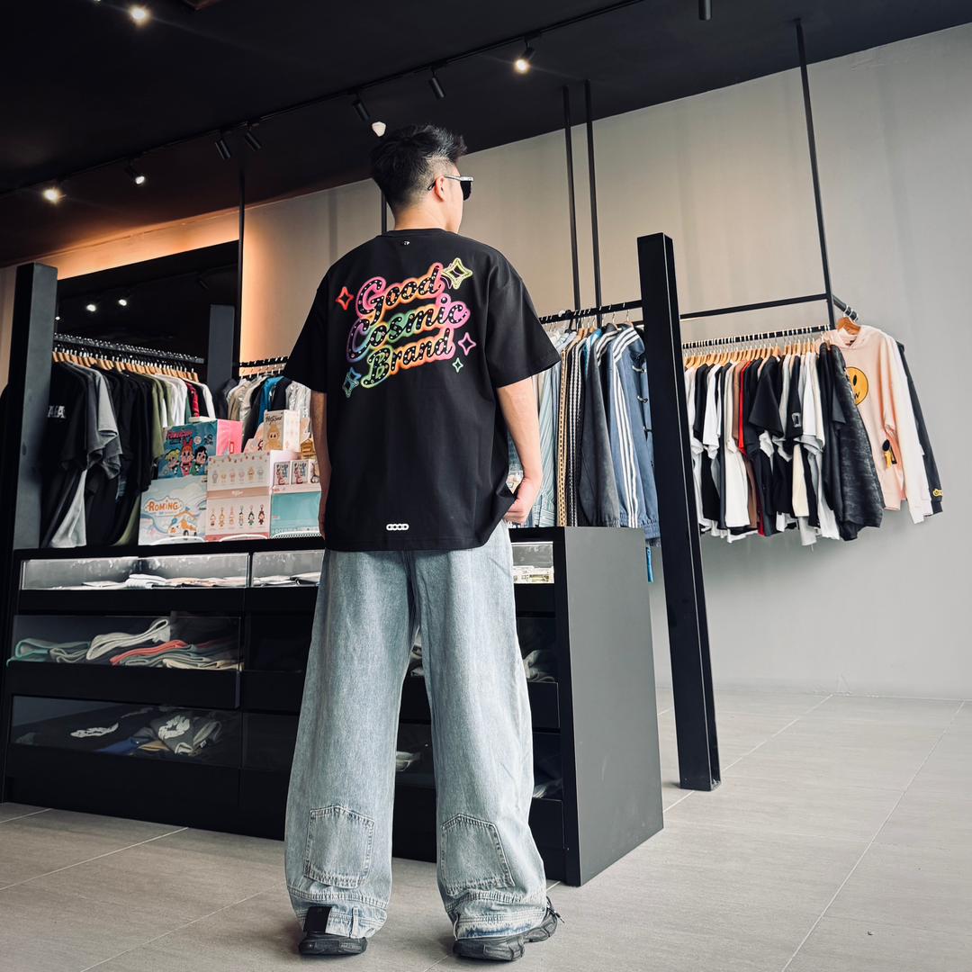 GOODBRAND RAINBOW COSMIC LOGO TEE - Image 3