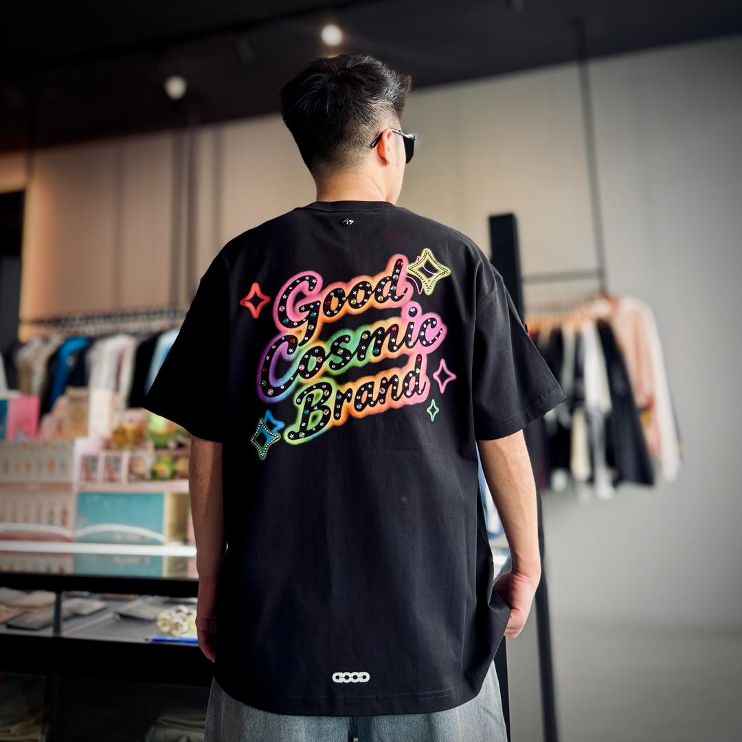 GOODBRAND RAINBOW COSMIC LOGO TEE - Image 5