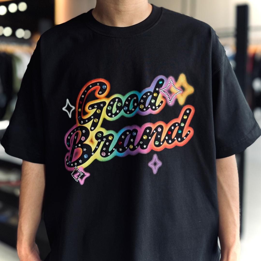 GOODBRAND RAINBOW COSMIC LOGO TEE - Image 4