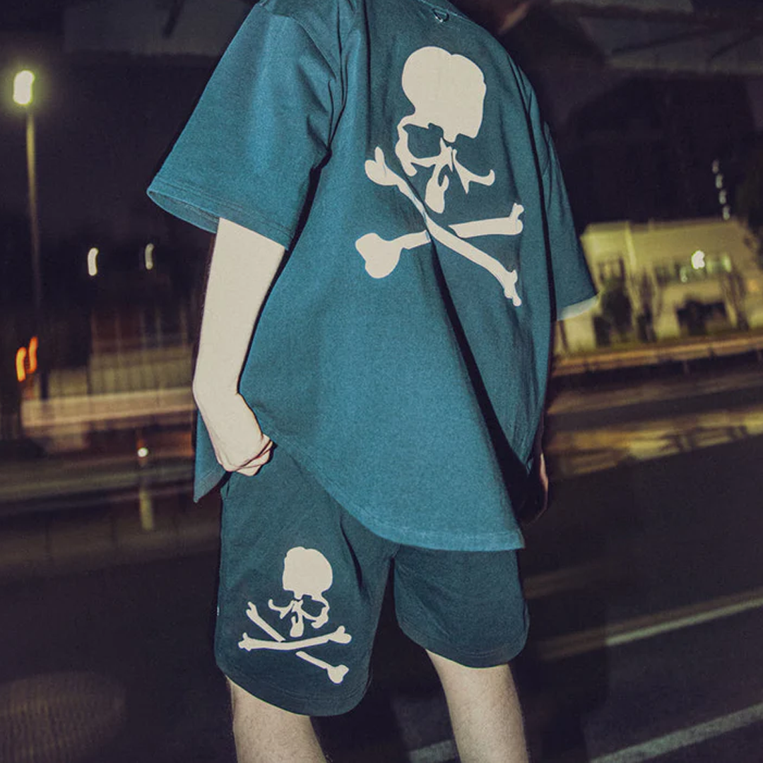 MASTERMIND X NEWERA LOGO SHORTS - Image 3
