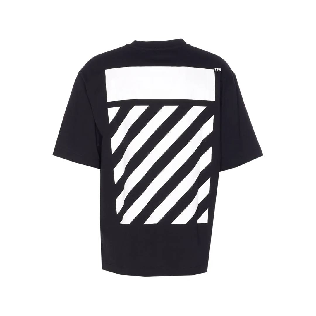 OFFWHITE FLANNEL DIAGONAL SKATE TEE - Image 3