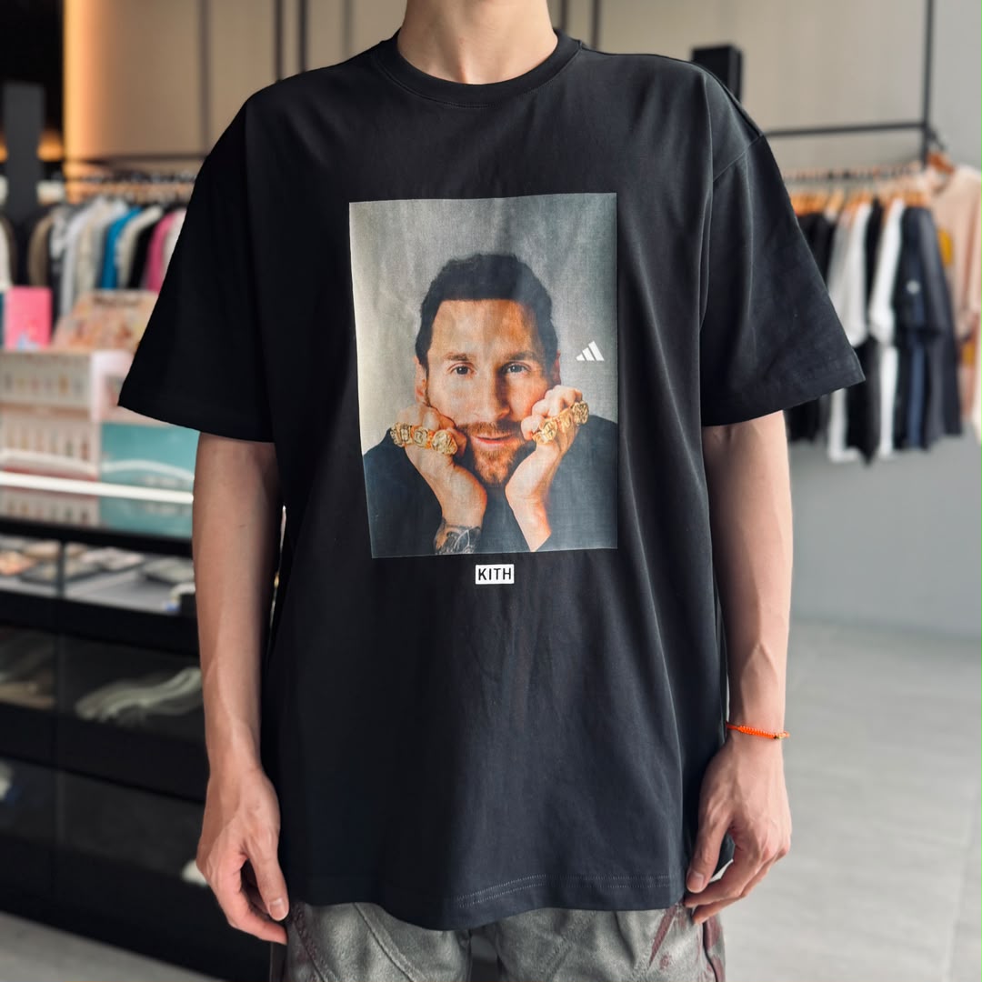 KITH X ADIDAS MESSI GRAPHIC TEE - Image 3
