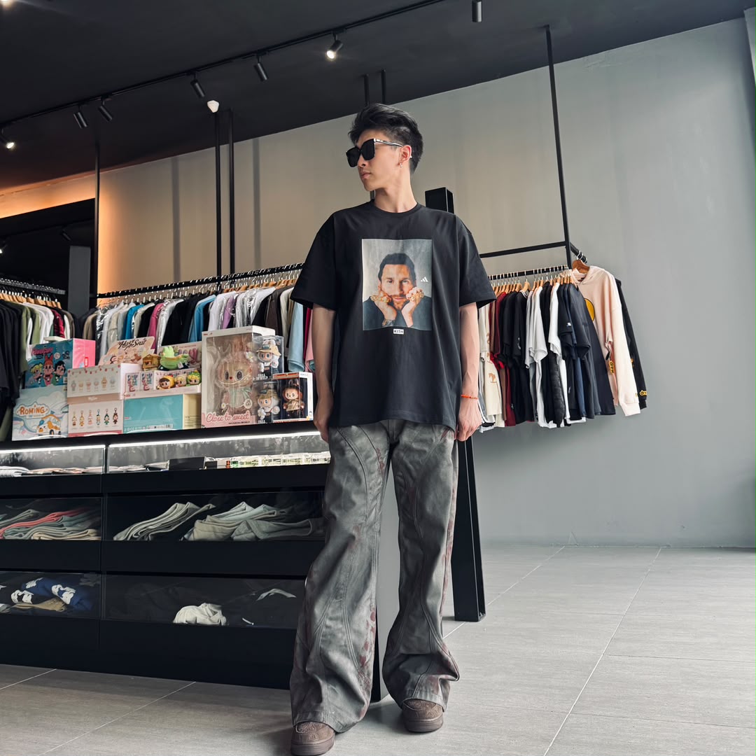 KITH X ADIDAS MESSI GRAPHIC TEE - Image 2
