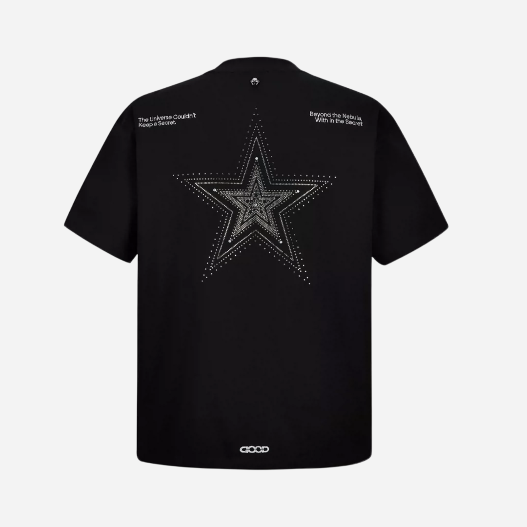 GOODBRAND SILVER STAR RHINESTONE TEE - Image 2